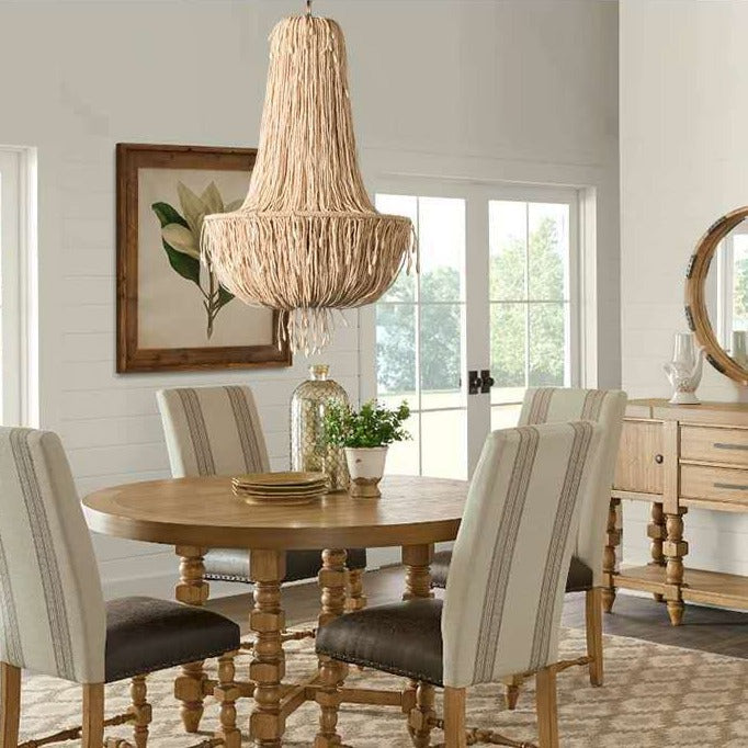 ChandeliersDecor.com-Chandeliers-Retro Bamboo Jellyfish Chandelier - Unique Lighting Fixture