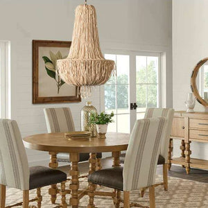 ChandeliersDecor.com-Chandeliers-Retro Bamboo Jellyfish Chandelier - Unique Lighting Fixture