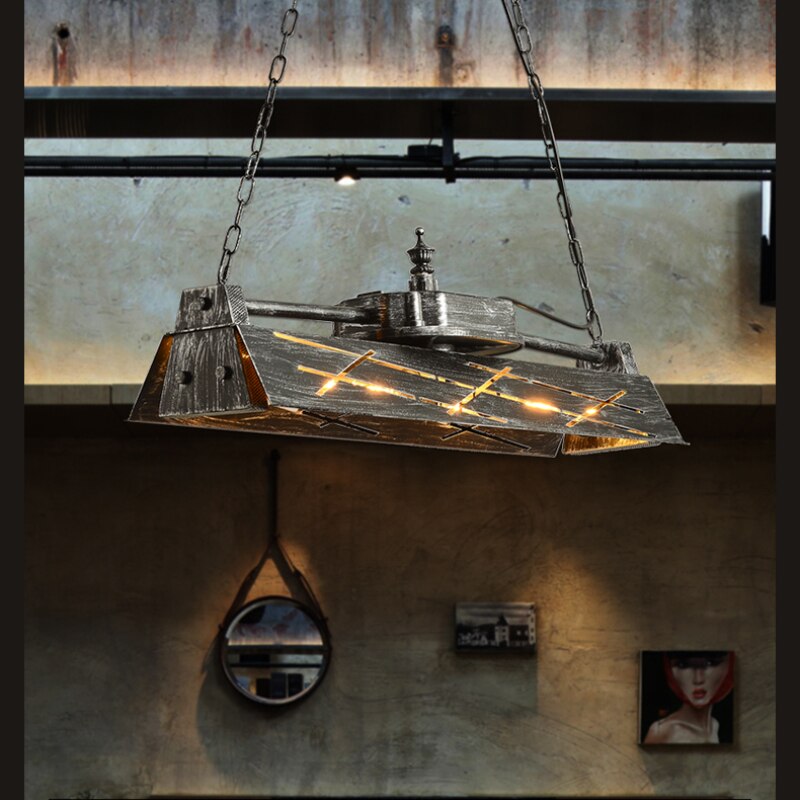 ChandeliersDecor.com-Kitchen Island-Retro Chandelier: Illuminate Your Space in Style