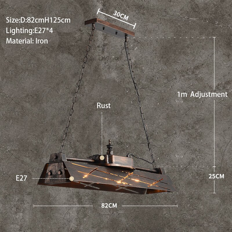 ChandeliersDecor.com-Kitchen Island-Retro Chandelier: Illuminate Your Space in Style