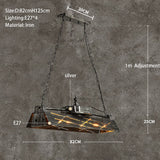 ChandeliersDecor.com-Kitchen Island-Retro Chandelier: Illuminate Your Space in Style