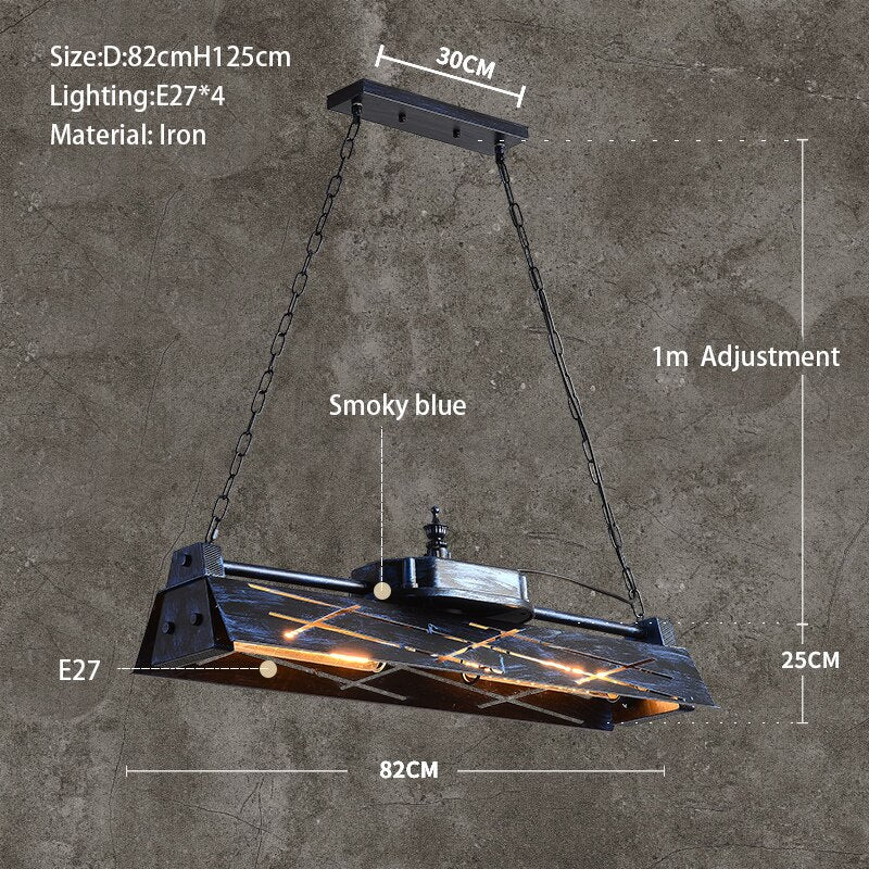 ChandeliersDecor.com-Kitchen Island-Retro Chandelier: Illuminate Your Space in Style