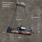 ChandeliersDecor.com-Kitchen Island-Retro Chandelier: Illuminate Your Space in Style