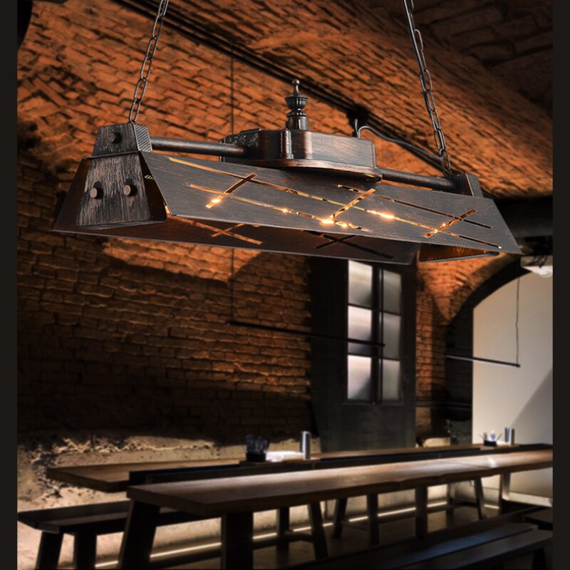 ChandeliersDecor.com-Kitchen Island-Retro Chandelier: Illuminate Your Space in Style