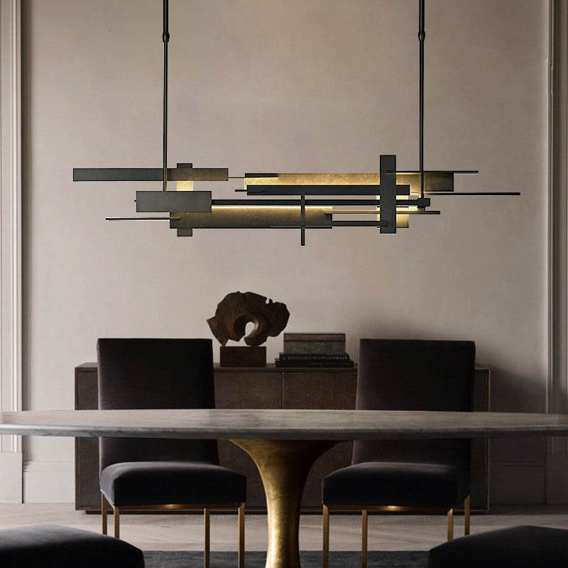 ChandeliersDecor.com-Kitchen Island-Retro Chandelier - Vintage Kitchen Island Lighting