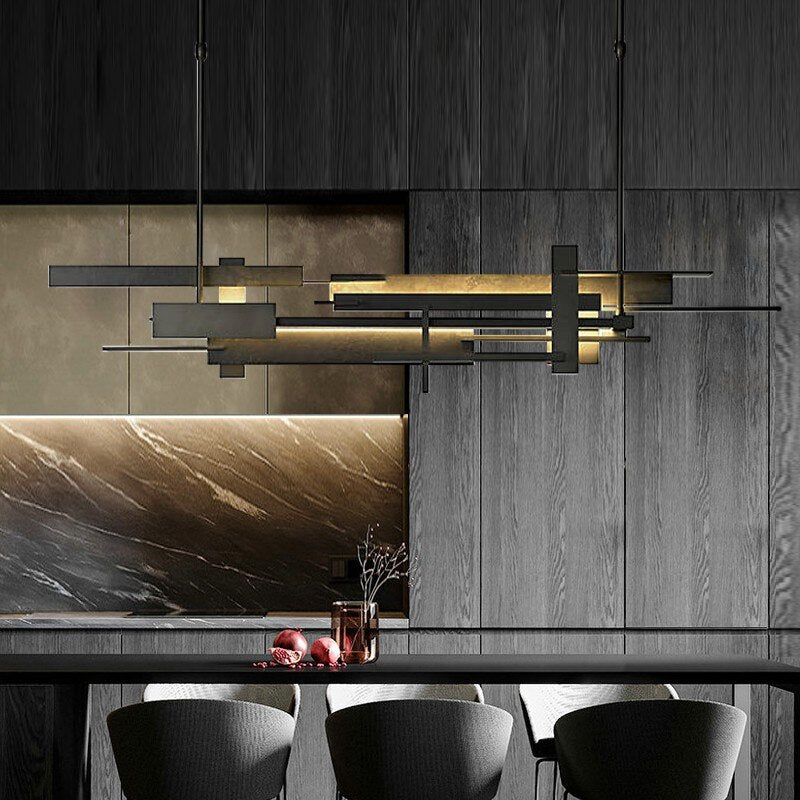 ChandeliersDecor.com-Kitchen Island-Retro Chandelier - Vintage Kitchen Island Lighting