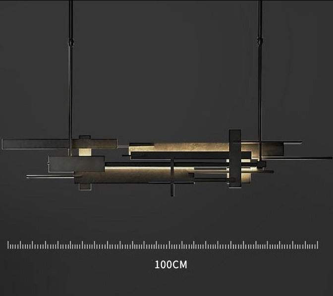 ChandeliersDecor.com-Kitchen Island-Retro Chandelier - Vintage Kitchen Island Lighting