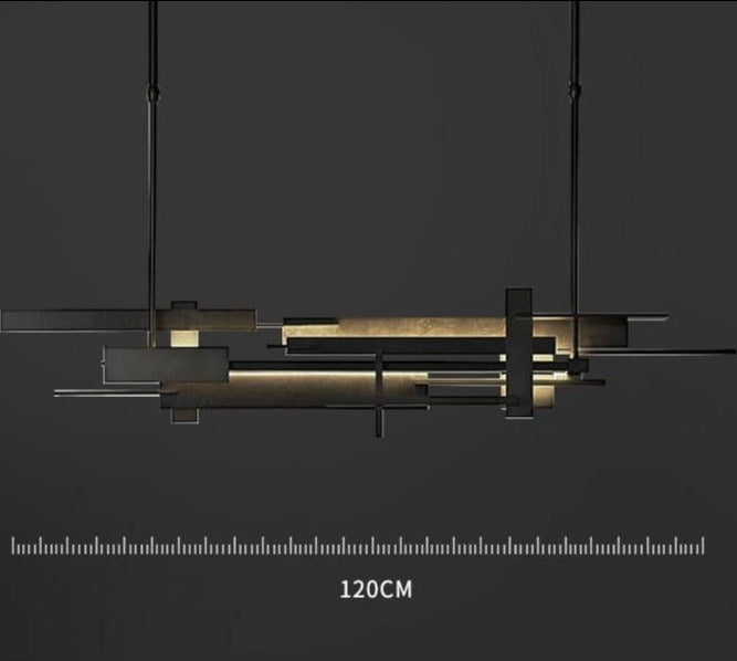 ChandeliersDecor.com-Kitchen Island-Retro Chandelier - Vintage Kitchen Island Lighting