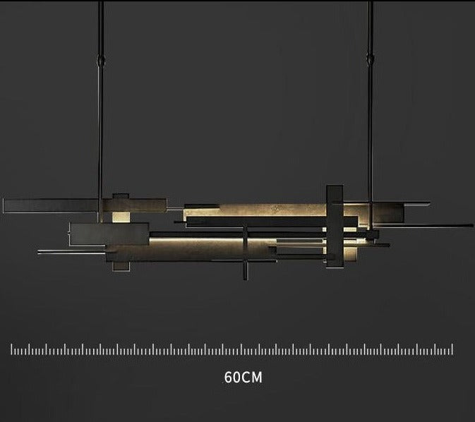 ChandeliersDecor.com-Kitchen Island-Retro Chandelier - Vintage Kitchen Island Lighting