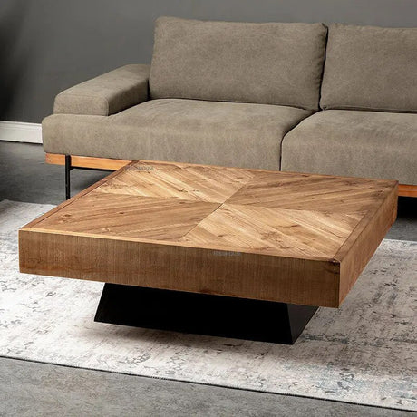 ChandeliersDecor.com-Coffee Tables-Retro Nordic Solid Wood Coffee Table