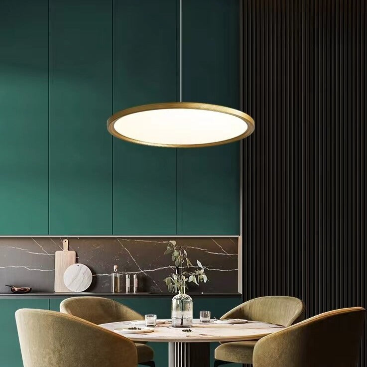 ChandeliersDecor.com-LED Lights-Ring Hanging Light: Illuminate Your Space with Style