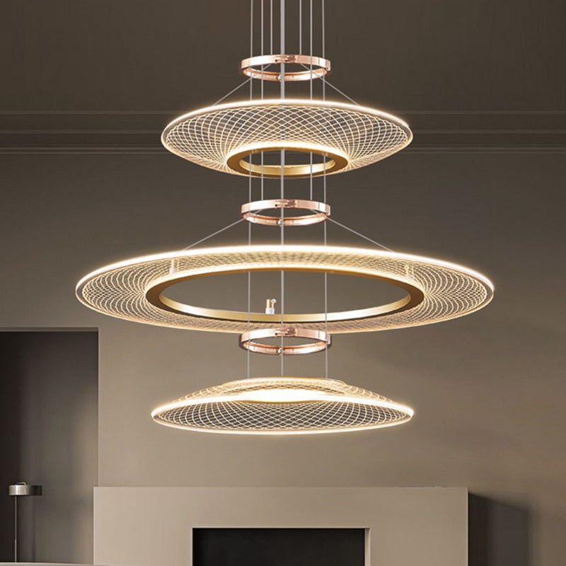ChandeliersDecor.com-Chandeliers-Rings Chandelier: Perfect Lighting Fixture