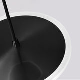 ChandeliersDecor.com-Staircase Chandelier-Rings LED Plate Staircase Chandelier