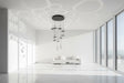 ChandeliersDecor.com-Staircase Chandelier-Rings LED Plate Staircase Chandelier