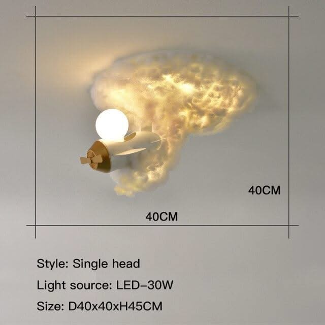 ChandeliersDecor.com-Kids Room Nursery Lighting-Rocket Light: Illuminate Your Kids Room with Magic