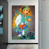 ChandeliersDecor.com-Wall Posters-Roger Federer Tennis Legend Sports Canvas Wall Art
