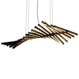 ChandeliersDecor.com-Kitchen Island-Rotatable Light Bars Chandelier: Illuminate Your Space