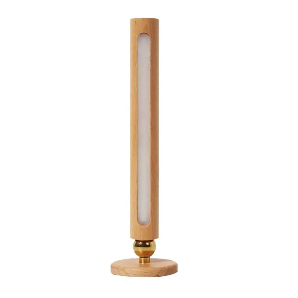 Rotatable Oak Wood 360° Wall Light USB Chargeable-ChandeliersDecor.com
