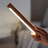 ChandeliersDecor.com-Wall Lights-Rotatable Oak Wood 360° Wall Light USB Chargeable
