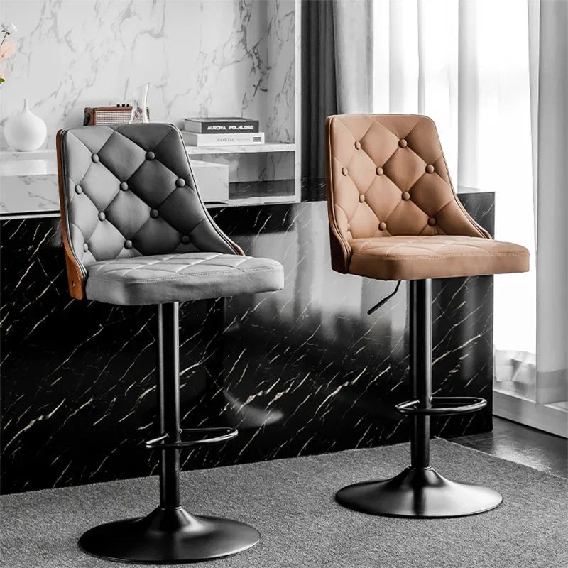 ChandeliersDecor.com-Bar Stools-Rukken Bar Chairs Ideal for Kitchen Island Counters