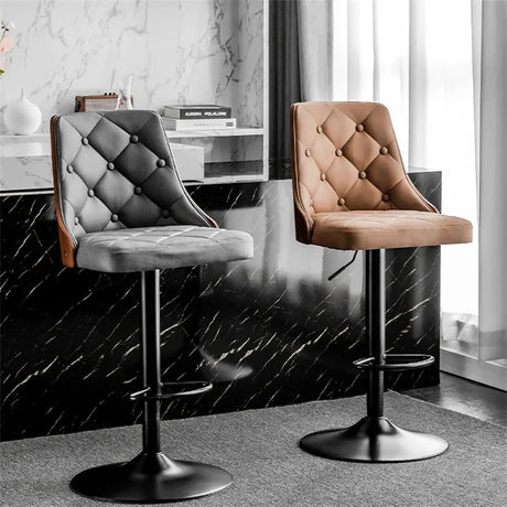 ChandeliersDecor.com-Bar Stools-Rukken Bar Chairs Ideal for Kitchen Island Counters
