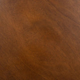 ChandeliersDecor.com-Coffee Tables-Rustic Solid Wood Round Coffee Table