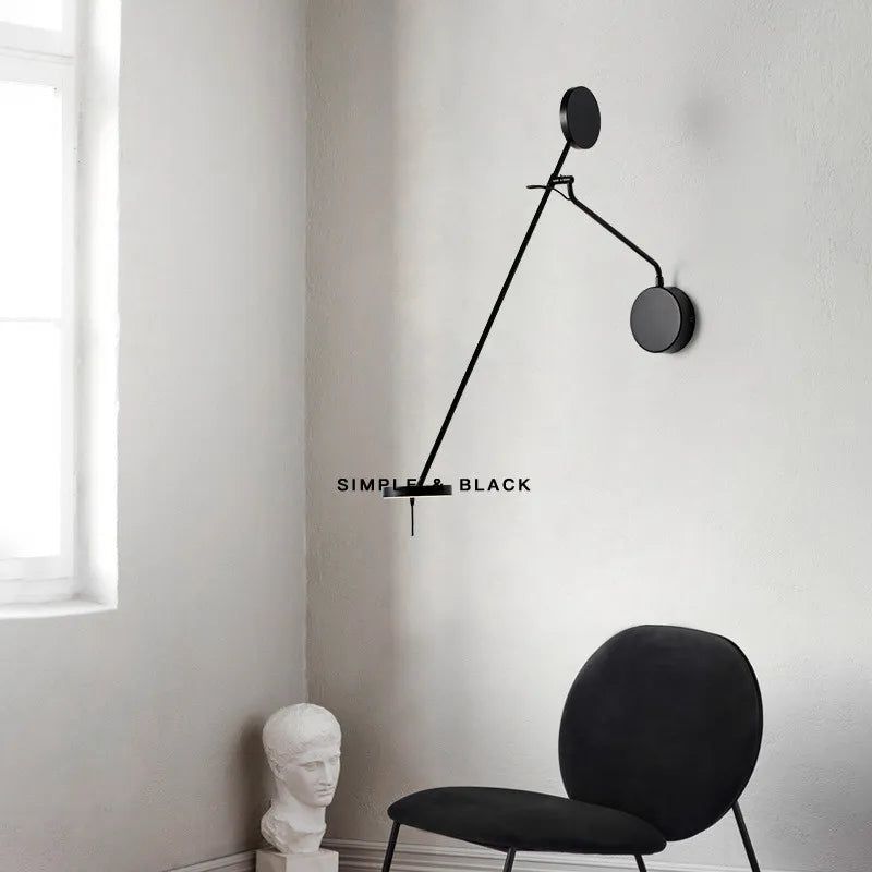 ChandeliersDecor.com-Wall Lights-Sconce Swing Arm Wall Lamp