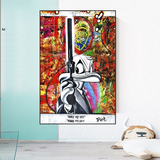ChandeliersDecor.com-Scrooge McDuck Wall Art-Scrooge McDuck All i need is Love Canvas Wall Art