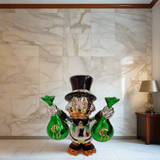 ChandeliersDecor.com-Supreme Sculptures-Scrooge Mcduck Money Bags Sculpture Statue