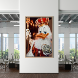 ChandeliersDecor.com-Scrooge McDuck Wall Art-Scrooge McDuck Money Maker Millionaire Canvas Wall Art