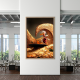 ChandeliersDecor.com-Scrooge McDuck Wall Art-Scrooge McDuck Money Maker Millionaire Canvas Wall Art