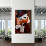 ChandeliersDecor.com-Scrooge McDuck Wall Art-Scrooge McDuck Money Maker Millionaire Canvas Wall Art