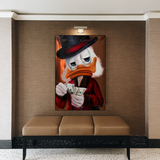 ChandeliersDecor.com-Scrooge McDuck Wall Art-Scrooge McDuck Money Maker Millionaire Canvas Wall Art