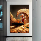 ChandeliersDecor.com-Scrooge McDuck Wall Art-Scrooge McDuck Money Maker Millionaire Canvas Wall Art