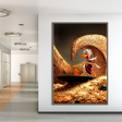 ChandeliersDecor.com-Scrooge McDuck Wall Art-Scrooge McDuck Money Maker Millionaire Canvas Wall Art