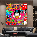 ChandeliersDecor.com-Scrooge McDuck Wall Art-Scrooge McDuck Poster: iconic design for Disney fans