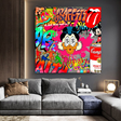 ChandeliersDecor.com-Scrooge McDuck Wall Art-Scrooge McDuck Poster: iconic design for Disney fans