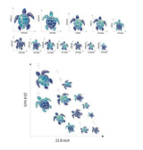 ChandeliersDecor.com-Kids Room Nursery Decals-Sea Turtle Wall Stickers for Kids Room