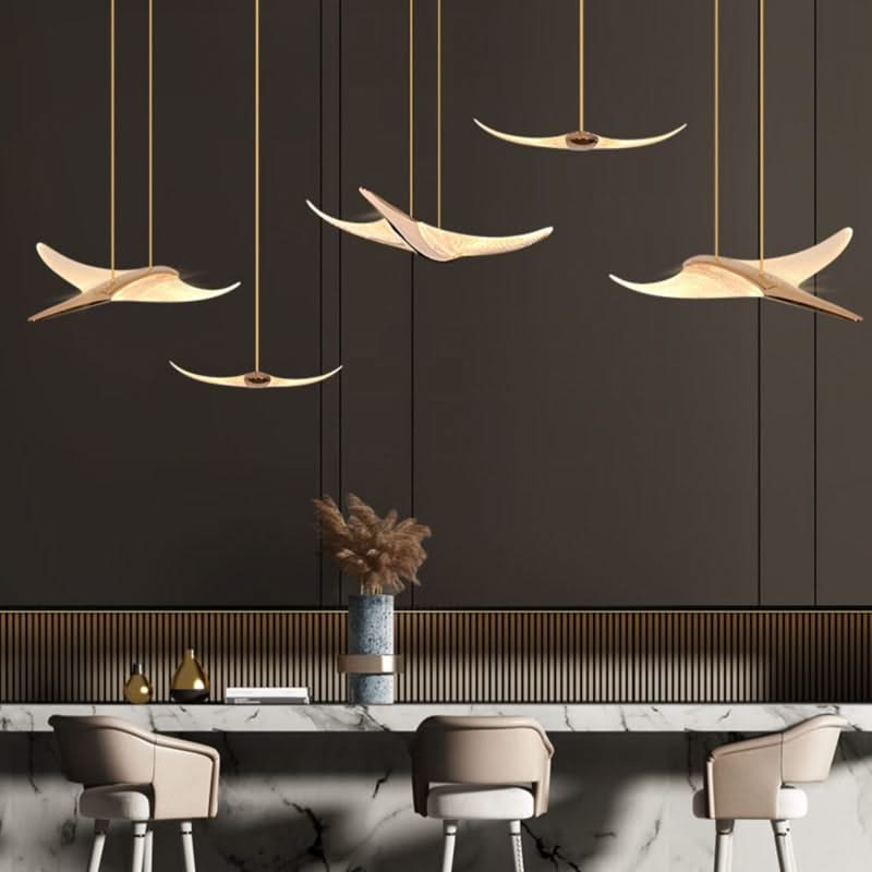 Seagull Hanging Light Staircase Chandelier – LED Lighting-ChandeliersDecor.com