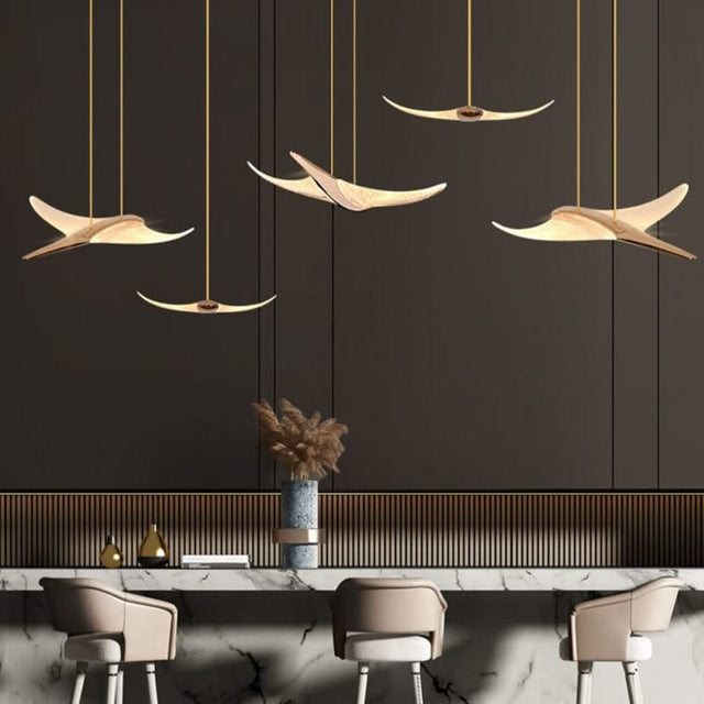 Seagull Hanging Light Staircase Chandelier – LED Lighting-ChandeliersDecor.com