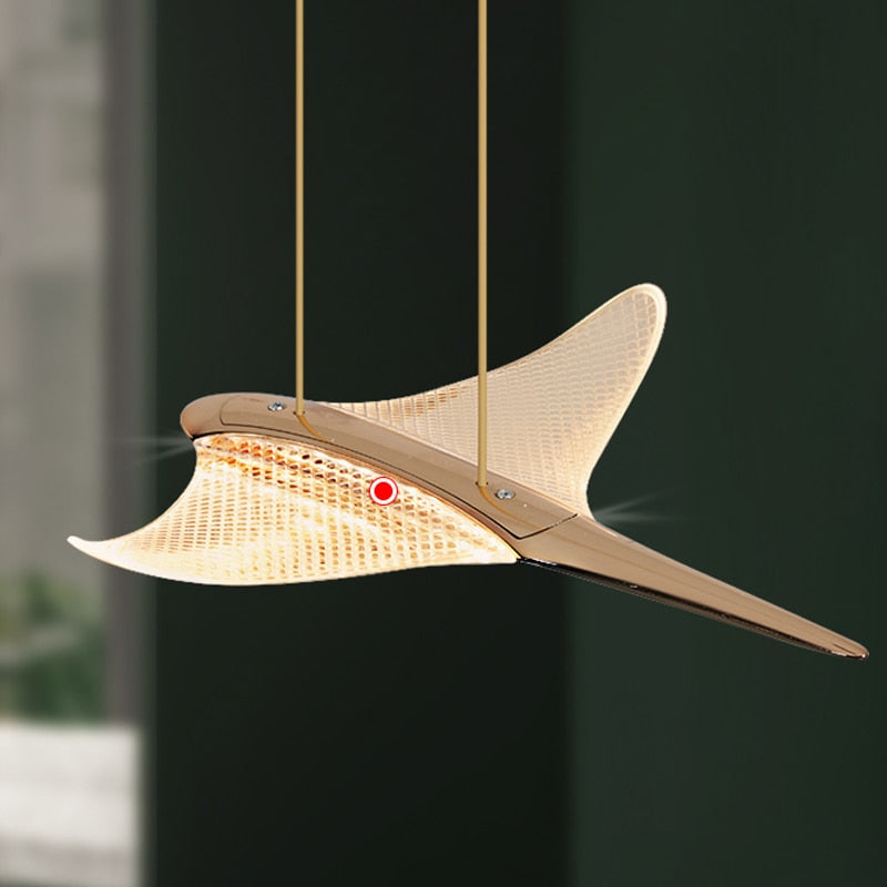 ChandeliersDecor.com-Staircase Chandelier-Seagull Hanging Light Staircase Chandelier – LED Lighting