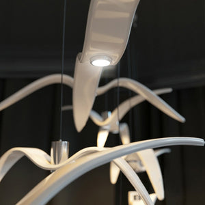 ChandeliersDecor.com-Kitchen Island-Seagulls Pendant Light: Unique Lighting Fixture