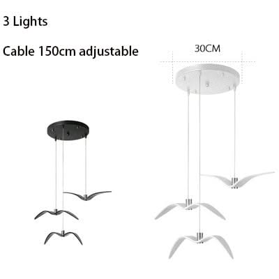 Seagulls Pendant Light: Unique Lighting Fixture-ChandeliersDecor.com