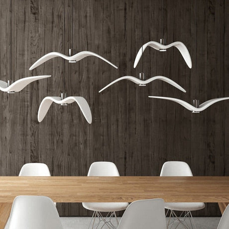 ChandeliersDecor.com-Kitchen Island-Seagulls Pendant Light: Unique Lighting Fixture
