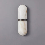 ChandeliersDecor.com-Wall Lights-Semi Cylinder Marble Wall Light