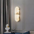 ChandeliersDecor.com-Wall Lights-Semi Cylinder Marble Wall Light