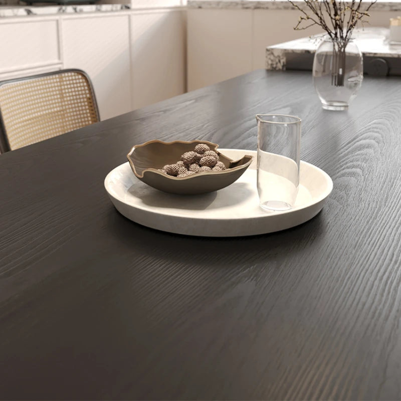 ChandeliersDecor.com-Dining Tables-Semicircle Wooden Island Dining Table