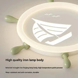 ChandeliersDecor.com-Kids Room Nursery Lighting-Ship Wheel Steering Ceiling Light for Kids Room