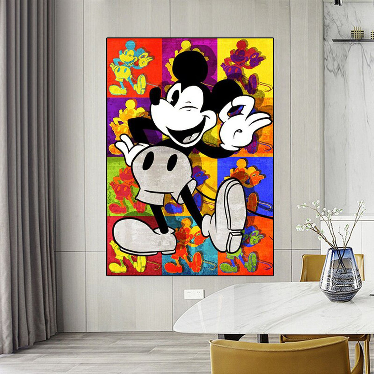 ChandeliersDecor.com-Wall Posters-Shop Danger Mouse Canvas Wall Art - Bold to Classic Design