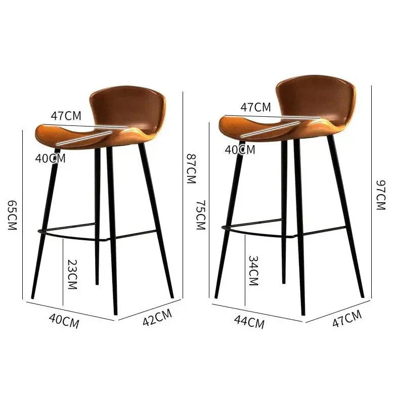 ChandeliersDecor.com-Bar Stools-Sillas Ergonomic Bar Chairs for Kitchen Island